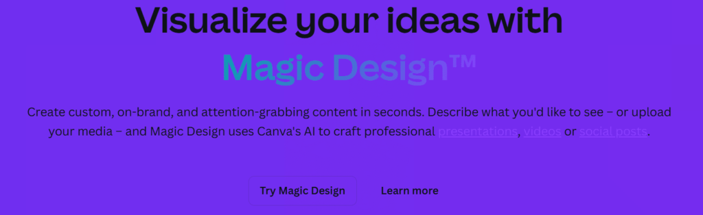 Canva AI