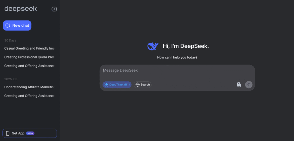 Deepseek Dahboard