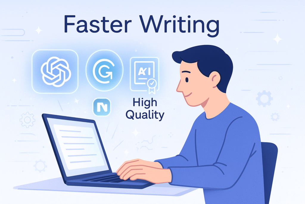 How I use AI To Write Faster Without Losing The Quality