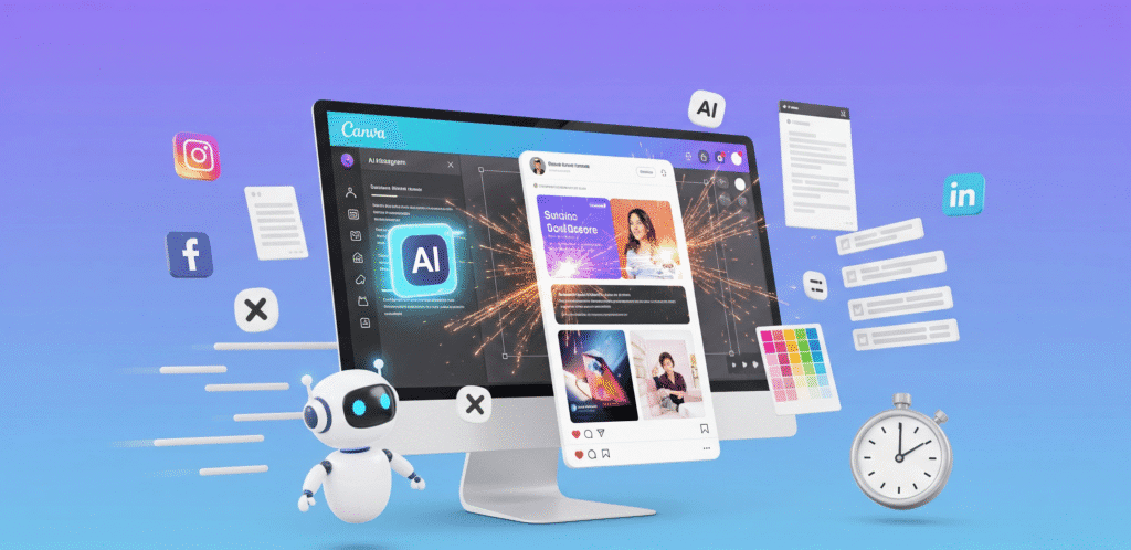How I Use Canva AI To Make Social Media Posts Quickly