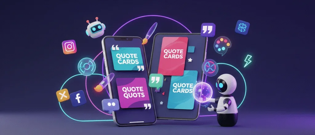 Best AI Tools To Make Quick Visual Quotes For Social Media